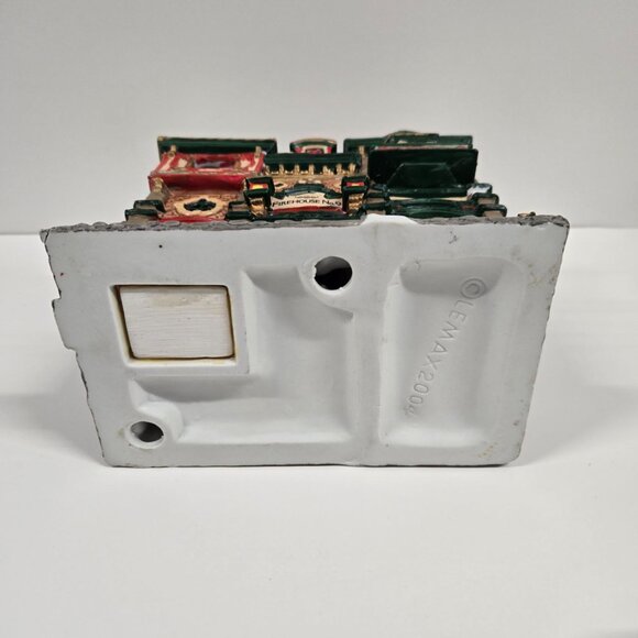 LEMAX Firehouse No. 9 2004 Lighted House w/ Box & Cord Retired 2006 Village - Picture 11 of 16